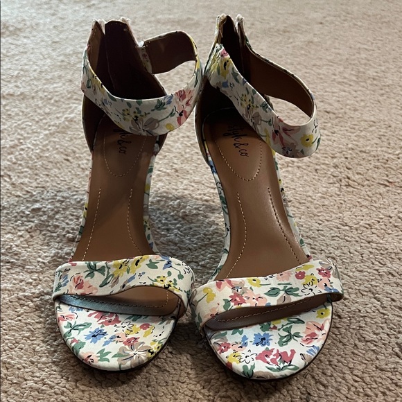 Style & Co. Shoes - Style & Co. Floral Heels - Multicolor